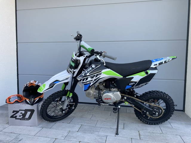 Cross MRF KAYO 140 TTR + kask i gogle