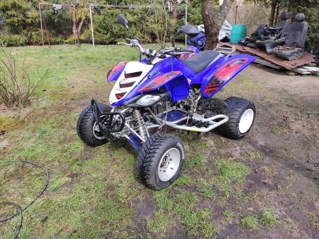 Yamaha Raptor 660 SWAP KTM Duke 790