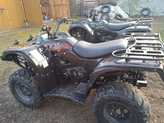 Quad Masai Ultimate 500 , 2018 rok , dokumenty do rej