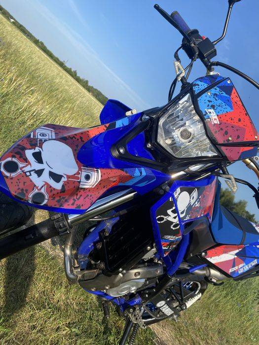 Yamaha WR 125 Supermoto Grenzgaenger