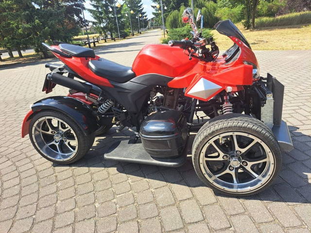Jinling 250/ Bashan quad uliczy, zarejestrowany na 2 osoby