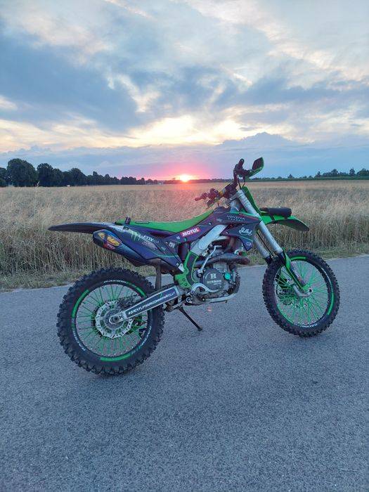 Sprzedam doinwestowane Kawasaki KX450F 2017 FMF,XTrig 45mth od remontu