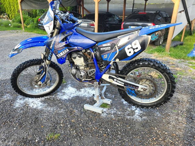 Yamaha wr250f Zarejestrowana