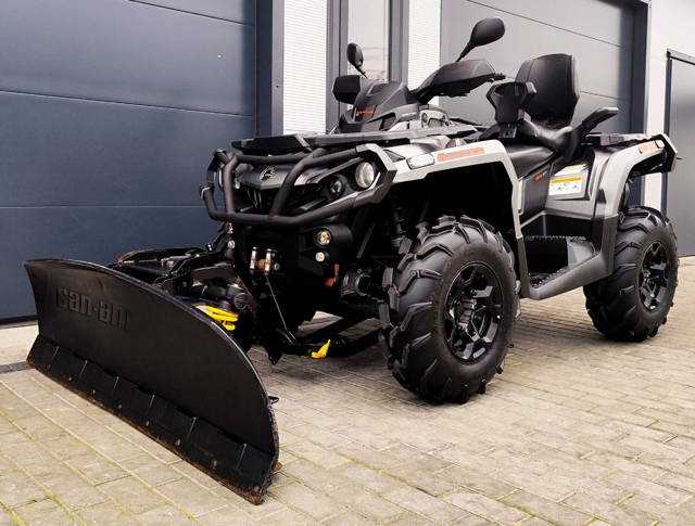 Can-Am Outlander 650 MAX XT, pług ALPINE, 1376km, 2016r, DOPOSAŻONY!