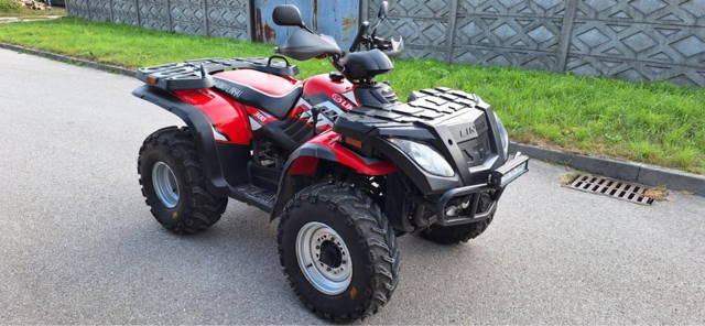 Linhai 300 cm 3 **4x4** grzane manetki** ZAMIANA