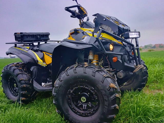 Can Am Renegade 800R XC KYB relokacja sportowy wydech dowóz zamiana.