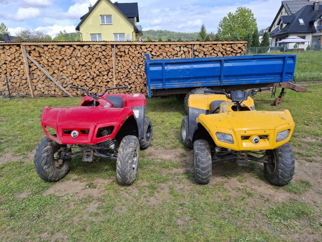 2 Quady Can-am bombardier rally 250