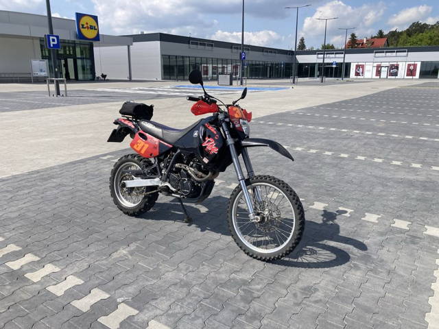 KTM LC4 620 duke kat. A2