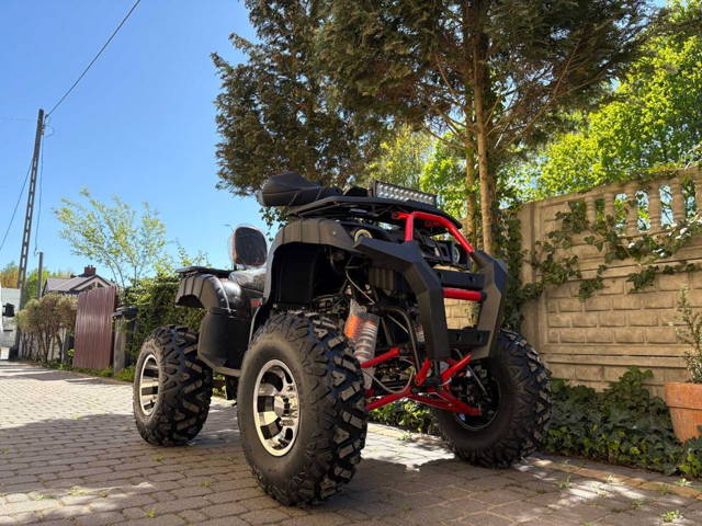 Duży QUAD 250 cc HUMMER PRO Ledy Hak Duża Rama XXL Raty dostawa