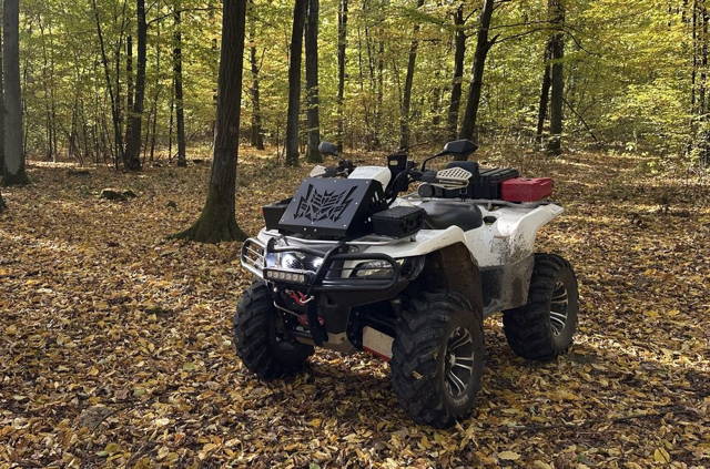 Quad Suzuki Kingquad 750 L7e full wyposazenie