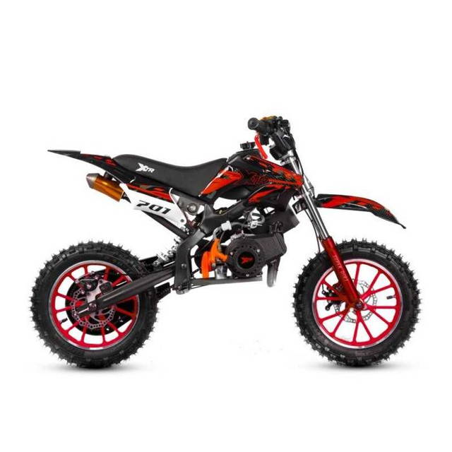 MINI CROSS SPALINOWY dla dzieci xtr 701 raty dostawa Rozrusznik elektr