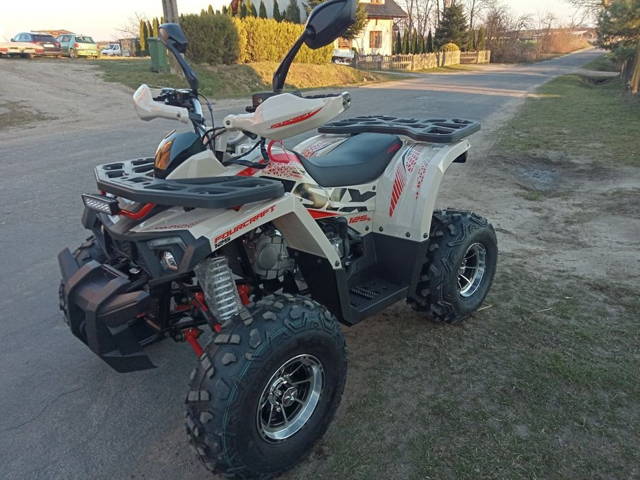 Quad ASIX FOURCRAFT 125cc ALU 3+1 nowy gwarancja transport