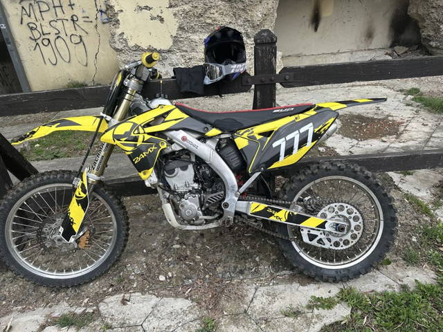 Suzuki rmz 250 4T 2012 wtrysk + stroj