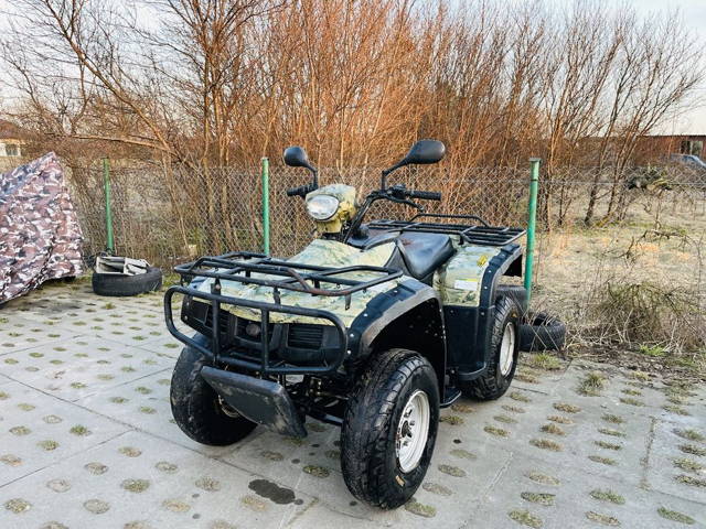 Quad jak yamaha timberwolf, bigbear 250 bashan atv 2x4 przeprawowy