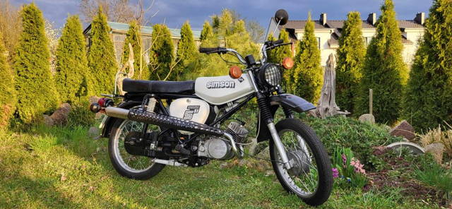 Simson Enduro S51 1985 Rok