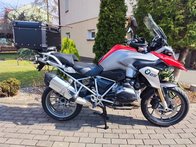 BMW R1200GS LC K50 2013 ABS oryginalny lakier adventure kufer tiger