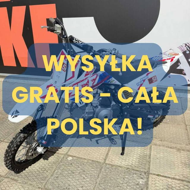 Nowy Cross Pit Bike YCF PILOT Z155 - Wysyłka GRATIS cała Polska!