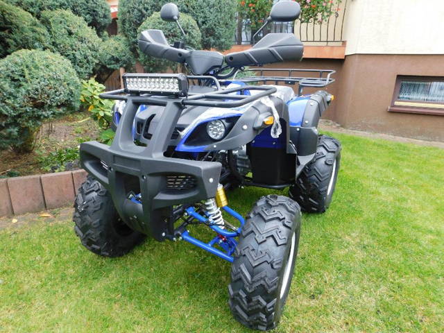 Quad 250cc skrzynia manualna Nowość 2025r NOWY pług do śniegu GRATIS