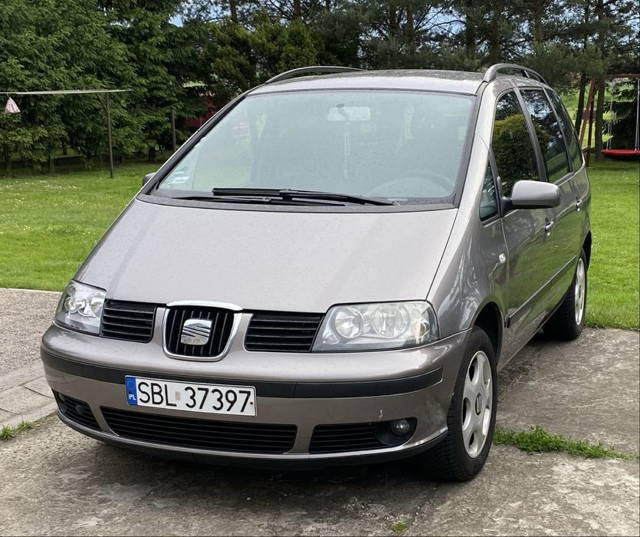 Seat Alhambra 1.8 Turbo 150 KM z instalacją gazową. Niski przebieg.