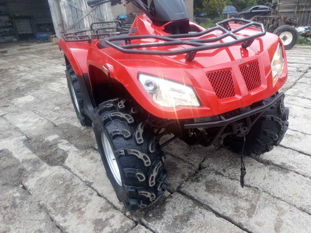 arctic cat 450 4x4 nowe opony transport gratis