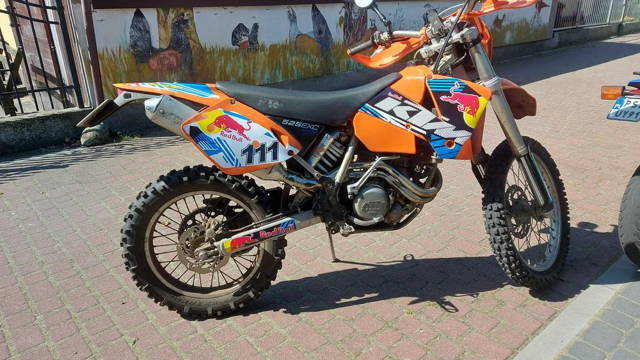 KTM EXC 525 RFS, z papierami