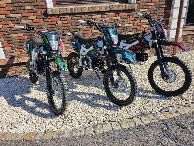 Cross kxd 612 pro 125cc koła 17/14 Lampa RATY DOWÓZ  inne modele