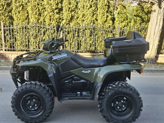 Suzuki Kingquad 700 King quad Zadbany Niski przebieg Kufer