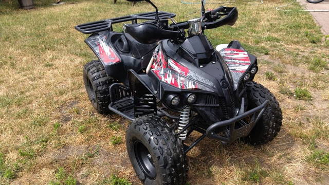 Quad ATV 125cc, RDR RIDER ,kład