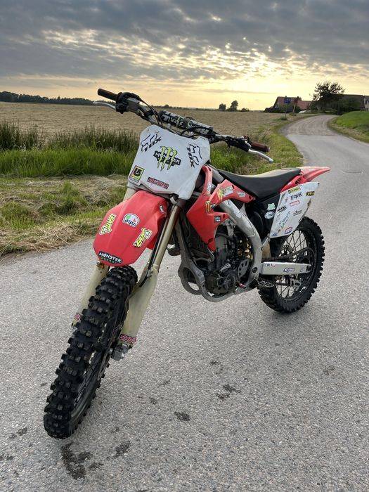 Honda crf 450 uszkodzona