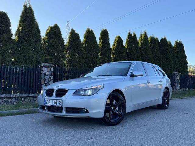 BMW 535D E61 rodzinne szybkie auto