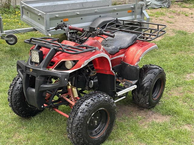 Quad 200 zamiana na mniejszego