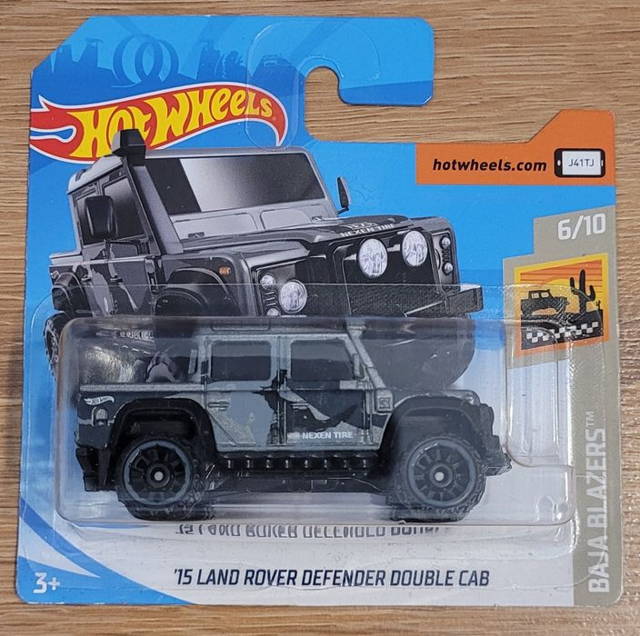 Land Rover Defender Double Cab Hot Wheels
