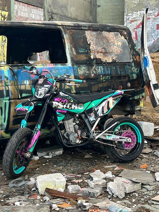 Ktm exc 450 08r Supermoto STAN BARDZO DOBRY!
