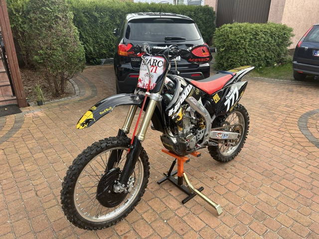 Sprzedam Honda CRF 450R 2008 NOWE sprzegło HINSON– gotowa do jazdy!