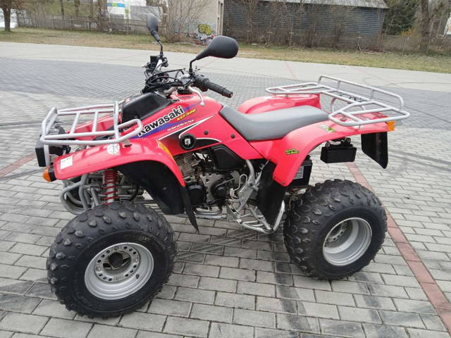 Kawasaki KEF-300 Homologacja YFM Inny LTZ Lakota TRX Access Maxxer KXR