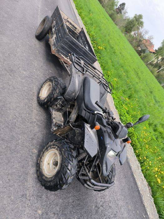 Quad tgb  125  rama solidna Automat dobrze jeździ bez luzów pali