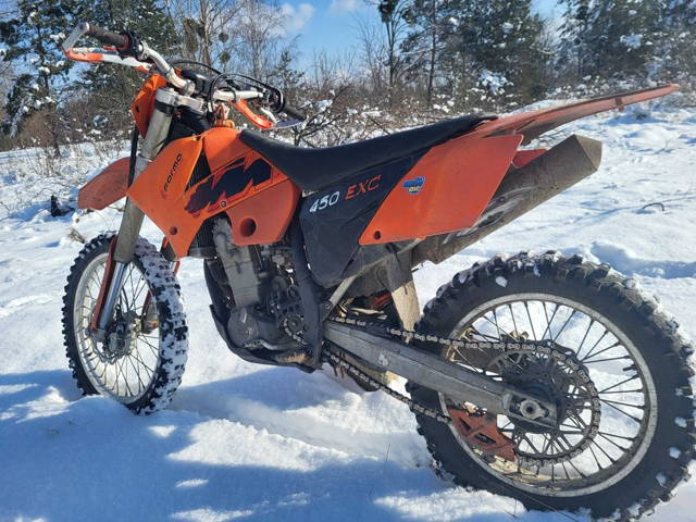 KTM EXC 450 RFS EXC-F Zarejestrowany,  Sprawny