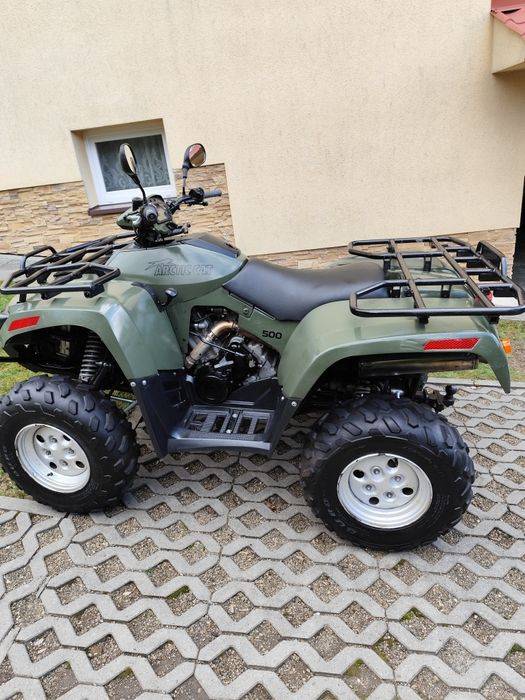 Arctic Cat 500 silnik Suzuki