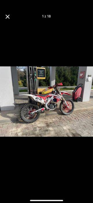 Honda CRF 450 stan idealny cross enduro WTRYSK