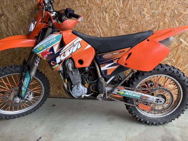 Ktm Exc 450 rfs. Zarejestrowany A2