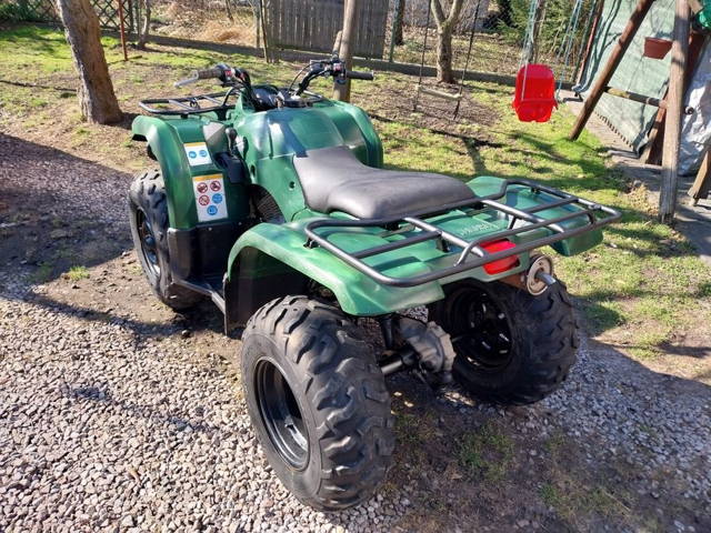 Quad Honda yamaha Gryzzli 350 4x4 2015r sprowadzony