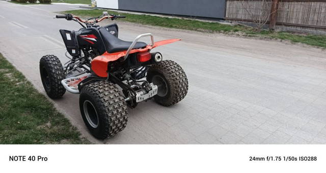 YAMAHA RAPTOR 250 – BESTIA NA KOŁACH! STAN BDB! Nowe części! Gotowy do