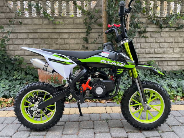 MINI CROSS 50cc Pelikan SKY Rozrusznik Wzmocniona Rama Pilot Raty