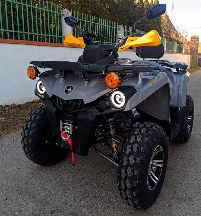 Nowy DUŻY QUAD Barton DISCOVER 200 Homologacja Mocny Wyciągarka RATY