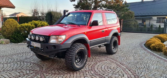 Toyota Land Cruiser J90 3.4 V6 178 KM 4x4 Off Road Wyciągarka Zamiana