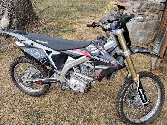 Barton MZK 250 cross, motocykl, motor stan perfekcyjny