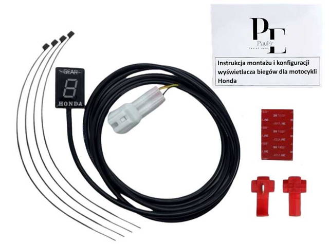 Wyświetlacz Wskaźnik biegów HONDA PLUG&PLAY motocyklowy NOWSZE