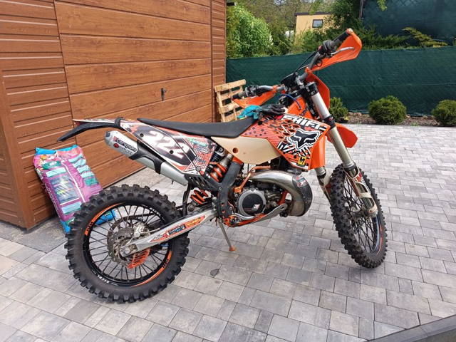 Ktm exc 250 six days 2011r