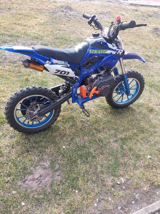 Mini cross spalinowy dla dzieci xtr 701, motorwk