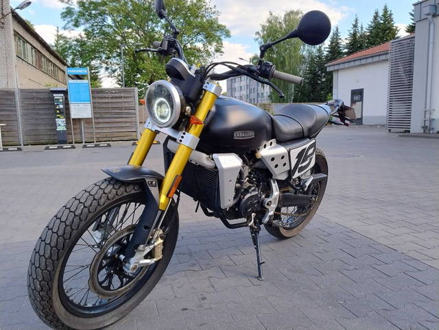 Fantic Scrambler 125cc 2021r Kat B hom rej Yamaha Moto Vintage Retro